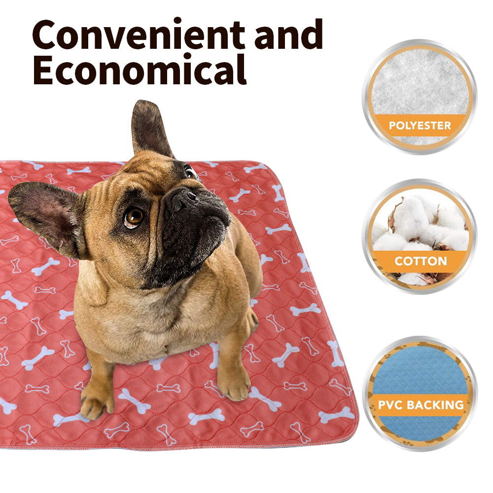 Reusable Washable Dog Pee Pad - Waterproof Puppy Training Mat