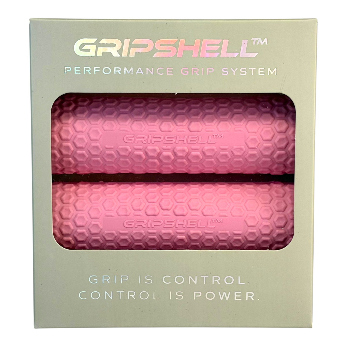 GripShell anti-slip gym grip close-up texture — dumbbell and barbell grip UK