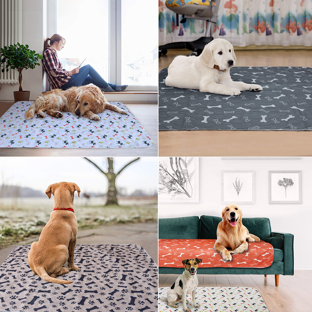 Reusable Washable Dog Pee Pad - Waterproof Puppy Training Mat