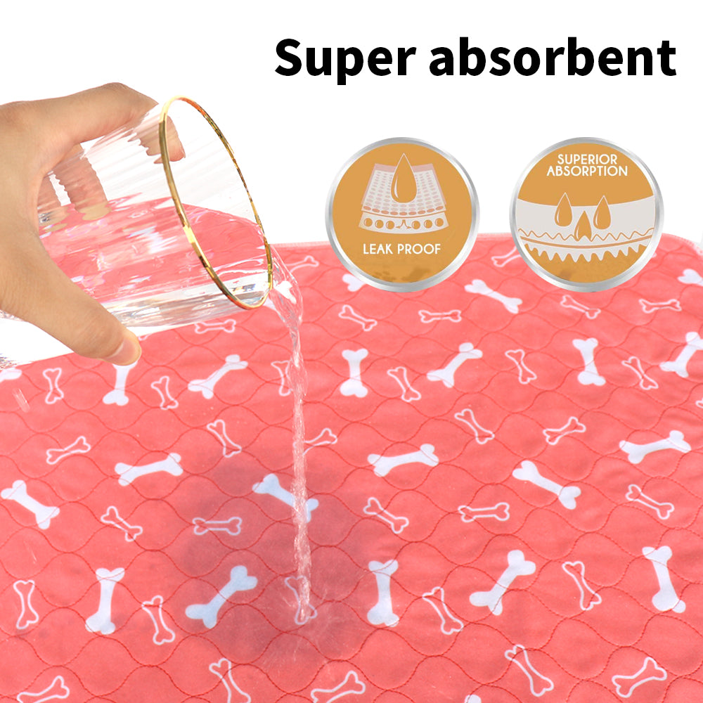Reusable Washable Dog Pee Pad - Waterproof Puppy Training Mat