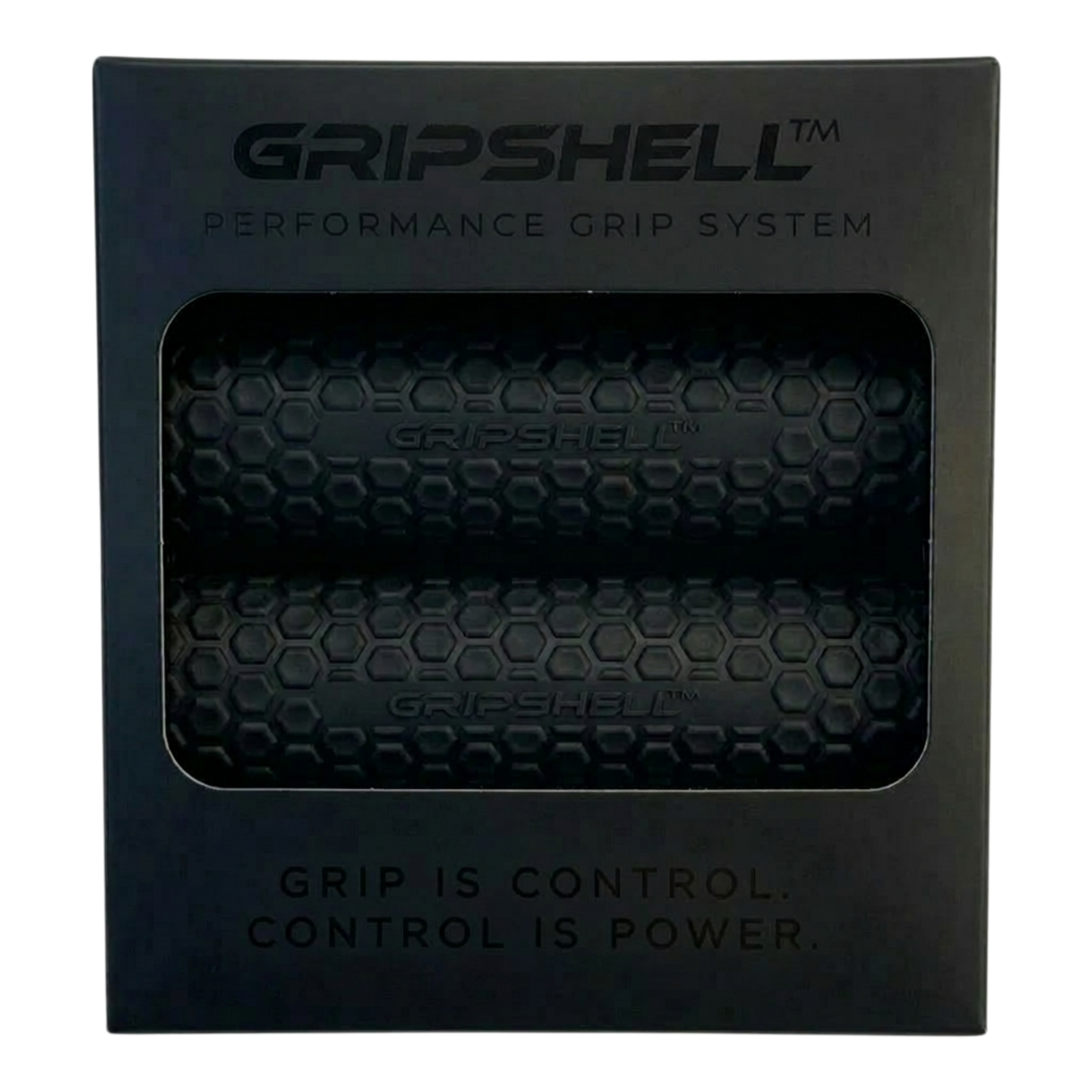 GripShell black anti-slip gym grip for dumbbells and barbells UK