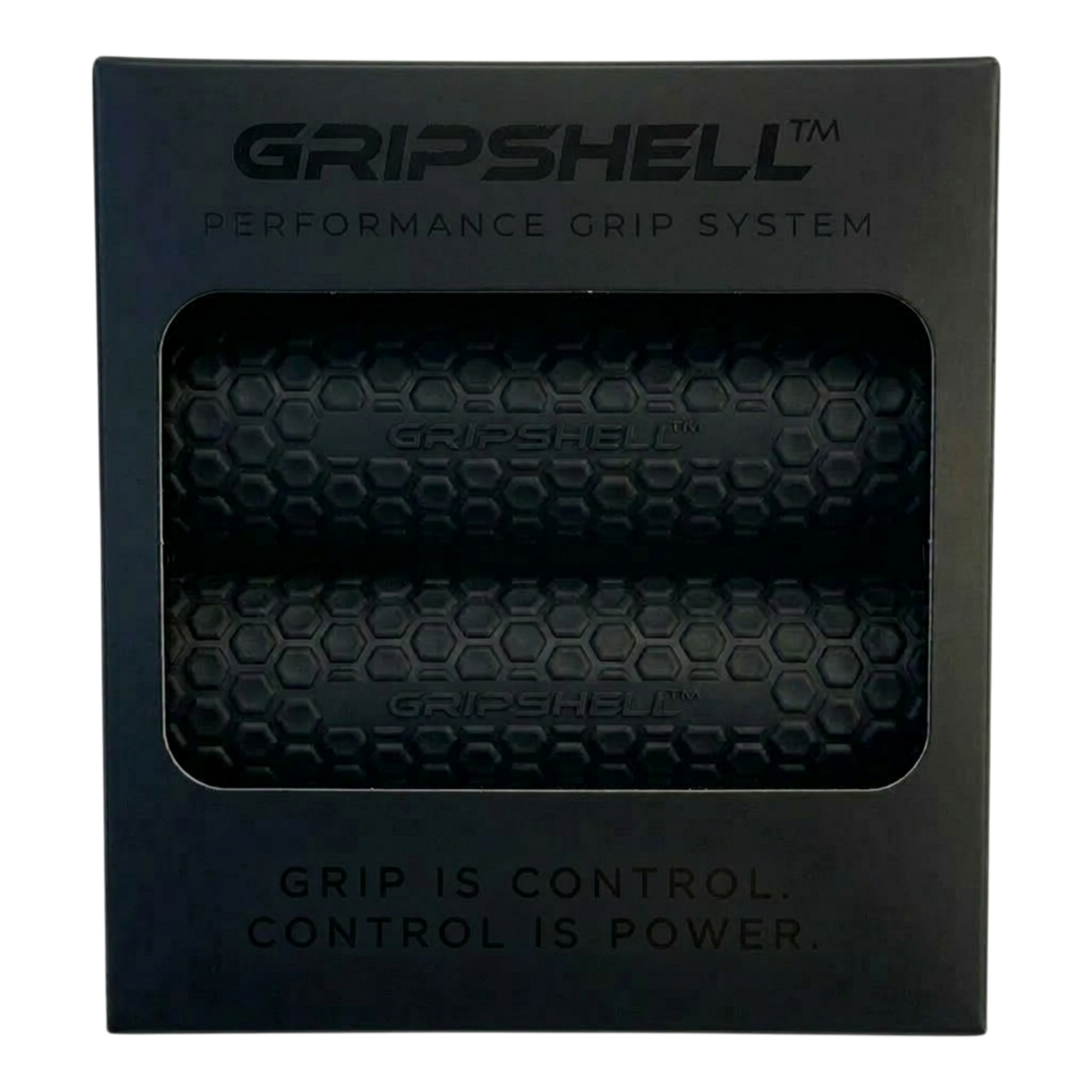 GripShell black anti-slip gym grip for dumbbells and barbells UK